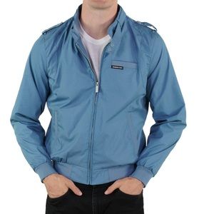 **MEMBERS ONLY LIGHT RACE BOMBER JACKET SMALL**